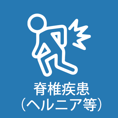 脊椎疾患(ヘルニア等)